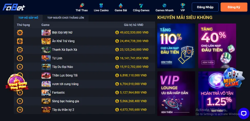 Game Bắn Cá Thần Tài tại Kuwin1